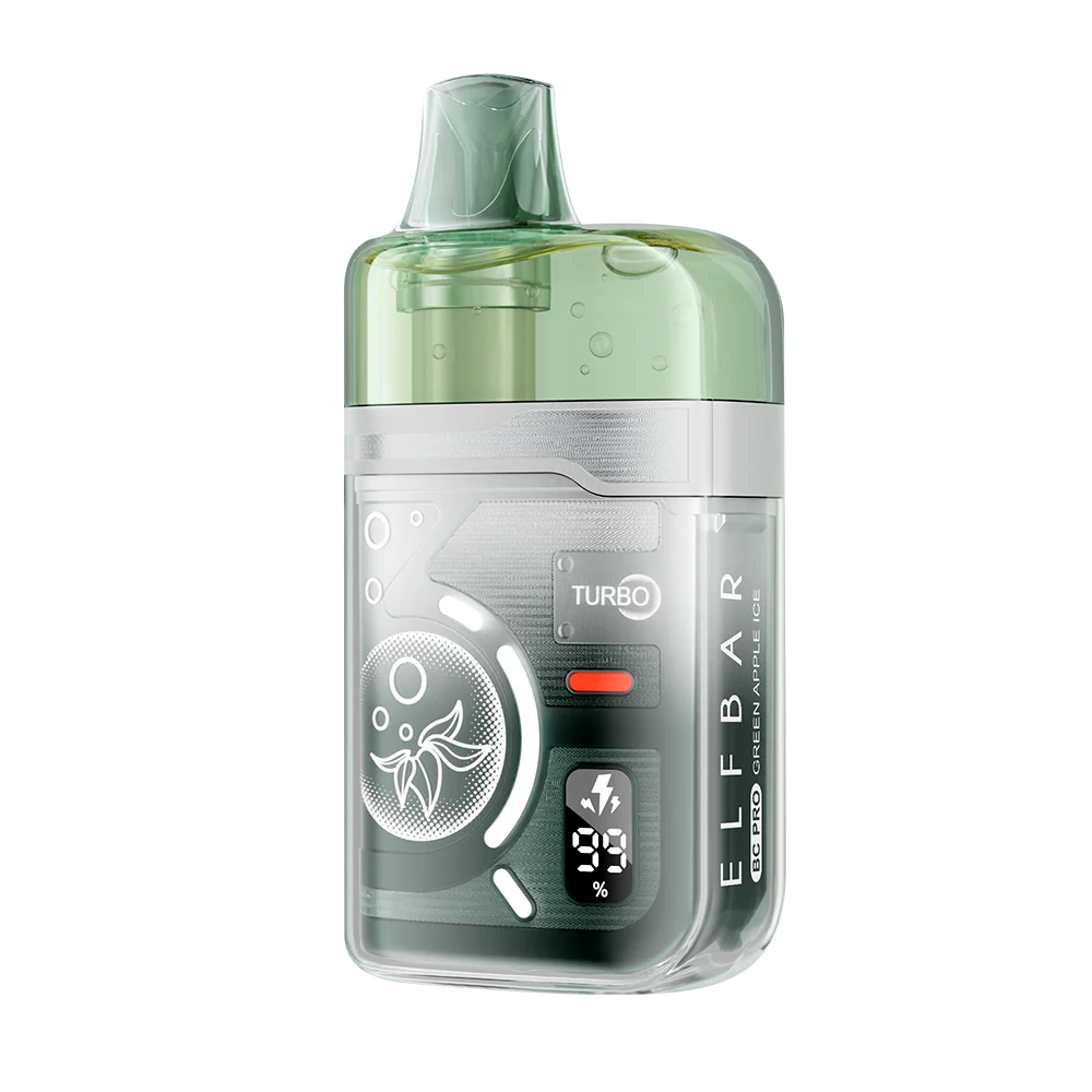 ELFBAR BC Pro Green Apple Ice 80K Puffs 25ml (Pack of 5)