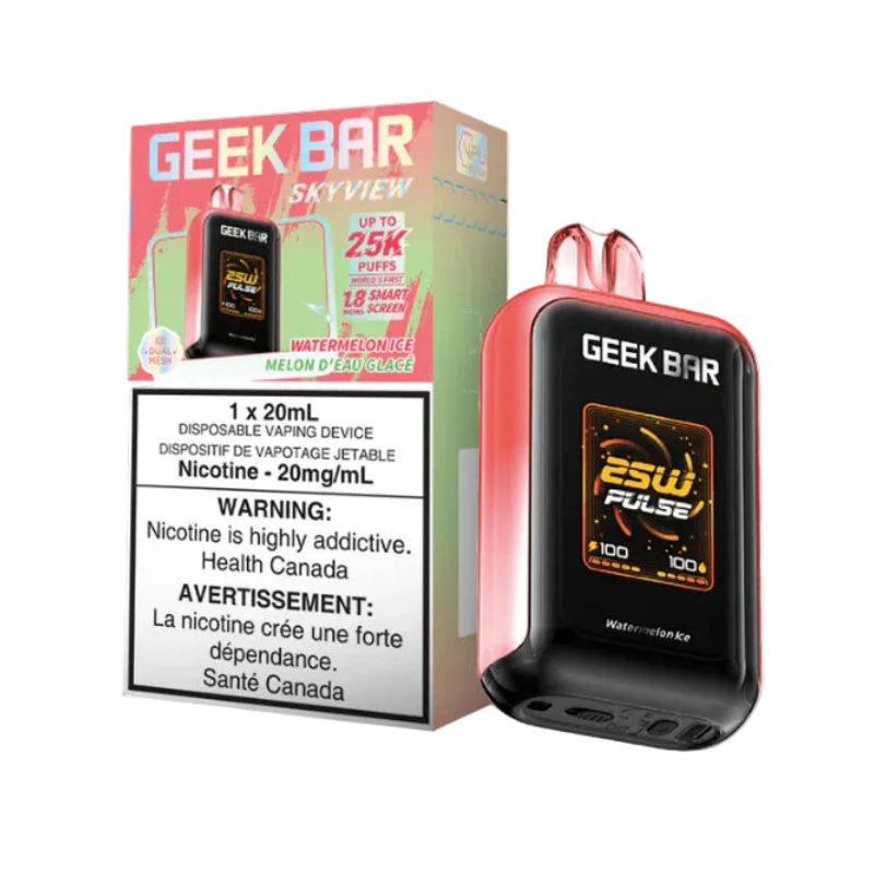 GEEK BAR Skyview Watermelon Ice 25K Puffs 20ml (Pack of 5)