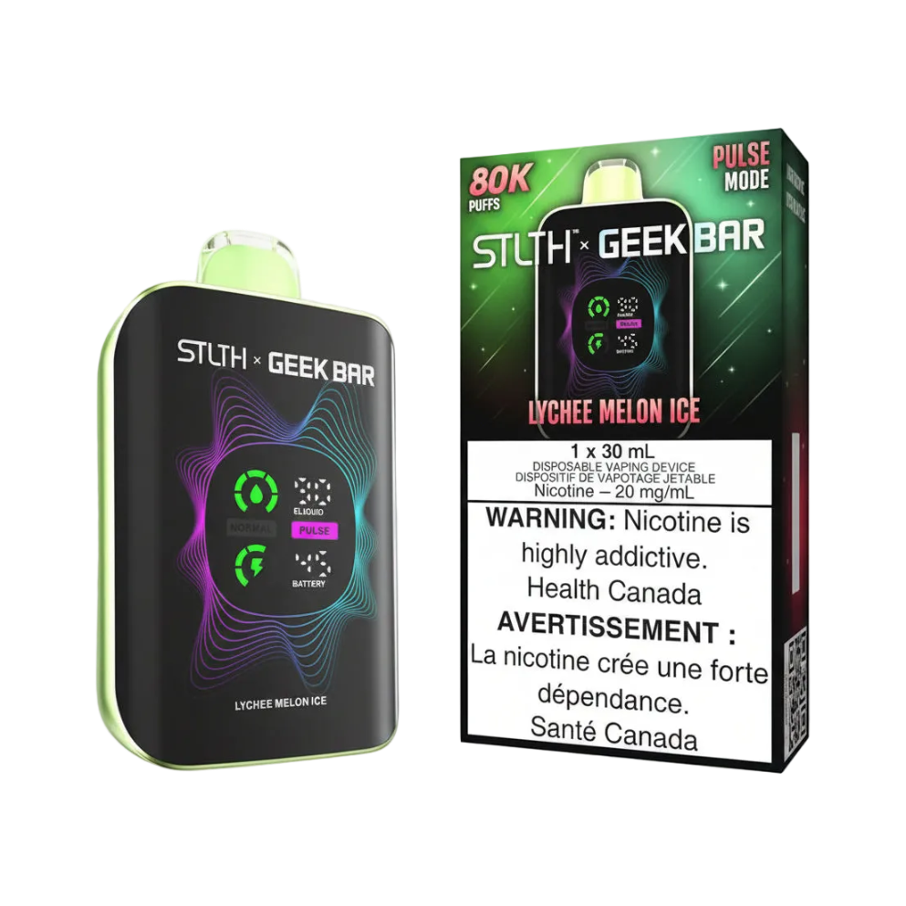 STLTH 80K Puffs Lychee Melon Ice 30ml (Pack of 4)