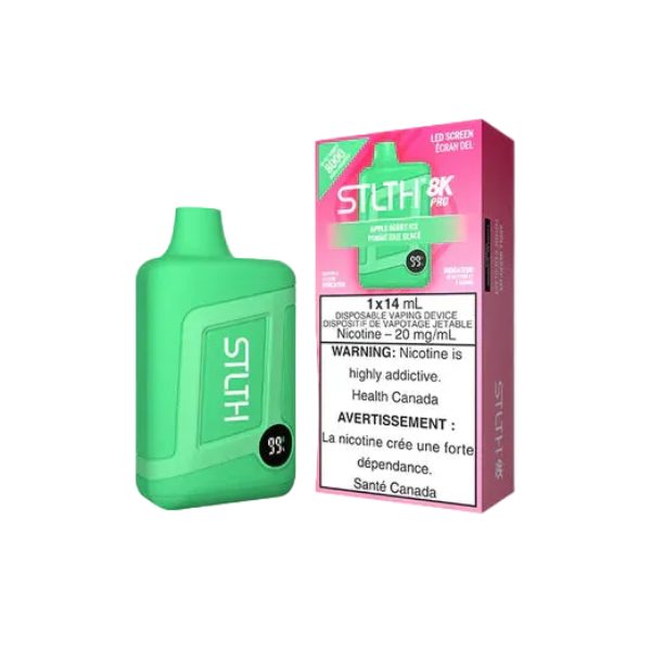 STLTH 8K Pro Apple Berry Ice 14ml (Pack of 5)