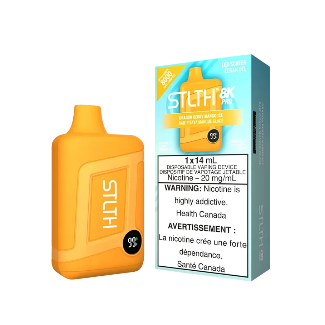 STLTH 8K Pro Dragon Berry Mango Ice 14ml (Pack of 5)