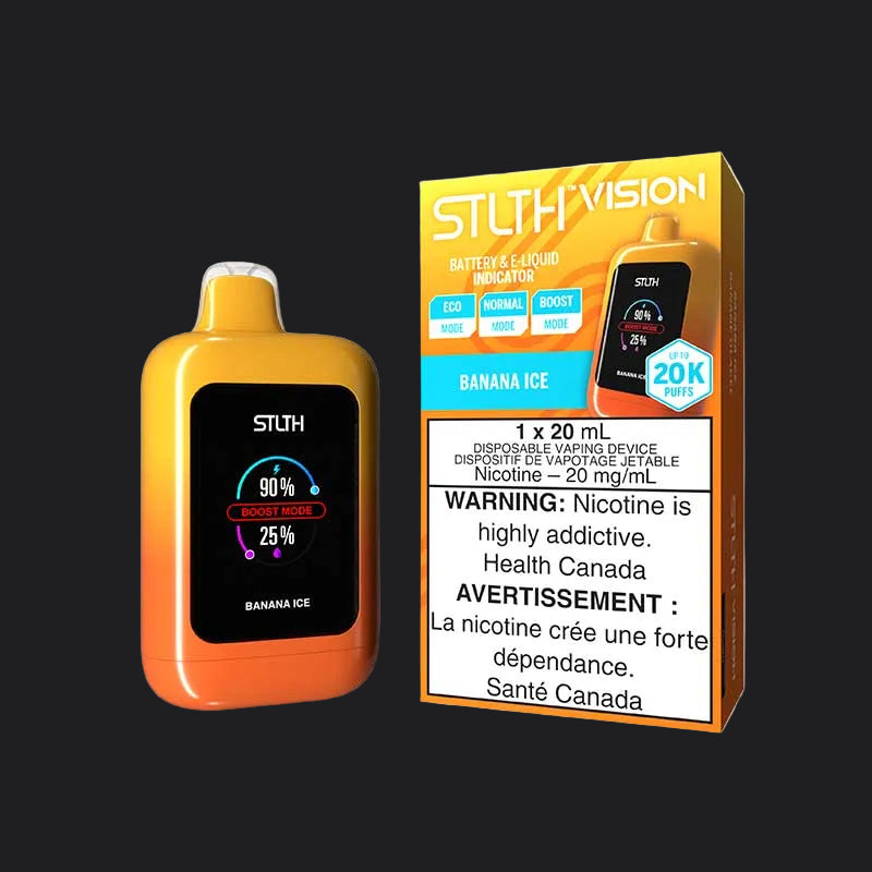 STLTH Vision Banana Ice 20K Puffs 20ml (Pack of 4)
