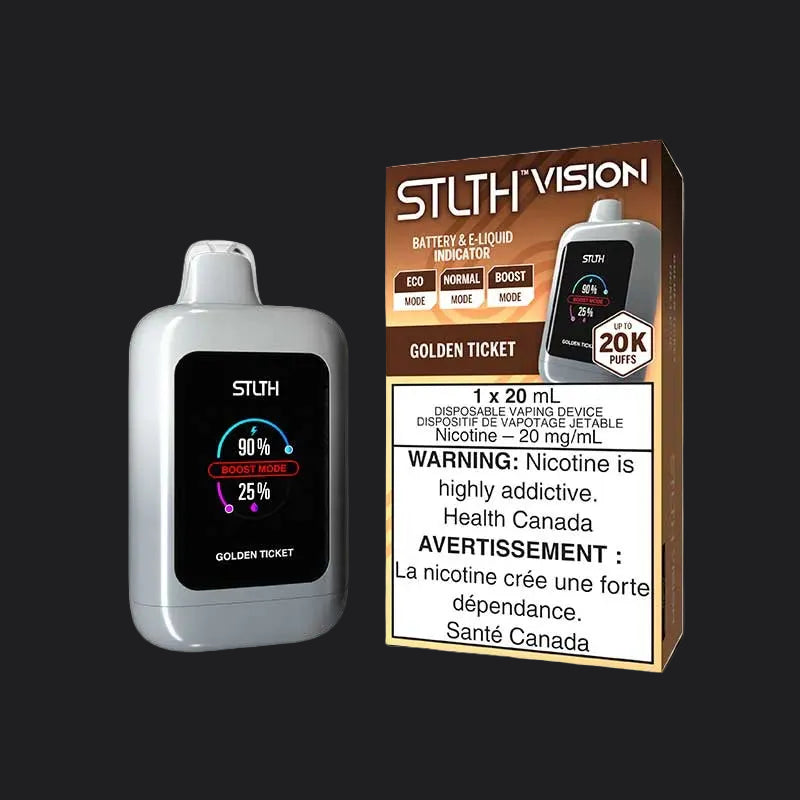 STLTH Vision Golden Ticket 20K Puffs 20ml (Pack of 4)