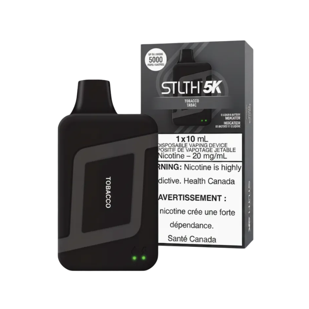 STLTH 5K Puffs Tobacco 10ml (Pack of 5)