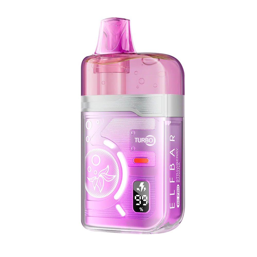 ELFBAR BC Pro Strawberry Banana 80K Puffs 25ml (Pack of 5)
