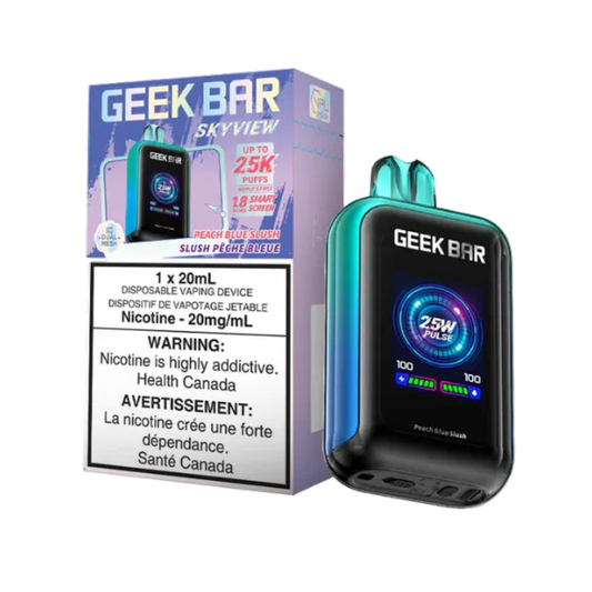 GEEK BAR Skyview Peach Blue Slush 25K Puffs 20ml (Pack of 5)