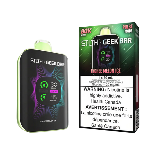 STLTH 80K Puffs Lychee Melon Ice 30ml (Pack of 4)