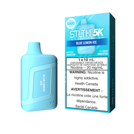 STLTH 5K Puffs Blue Lemon Ice 10ml (Pack of 5)