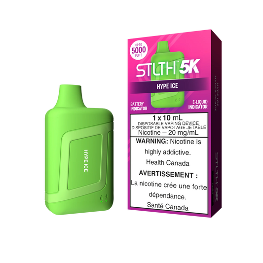 STLTH 5K Puffs Hype Ice 10ml (Pack of 5)