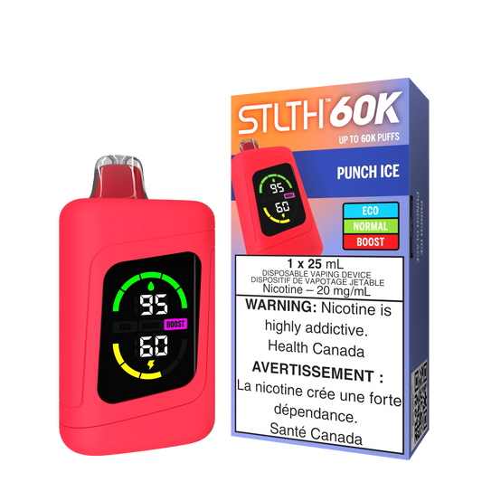 STLTH 60K Puffs Punch Ice 25ml (Pack of 4)