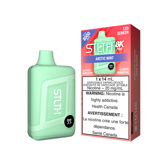 STLTH 8K Pro Arctic Mint 14ml (Pack of 5)