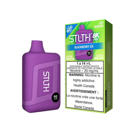 STLTH 8K Pro Blackberry Ice 14ml (Pack of 5)