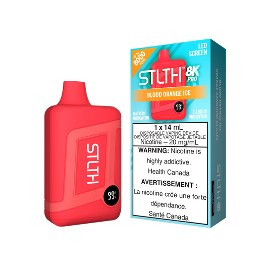 STLTH 8K Pro Blood Orange Ice 14ml (Pack of 5)