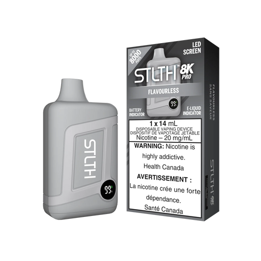 STLTH 8K Pro Flavourless 14ml (Pack of 5)