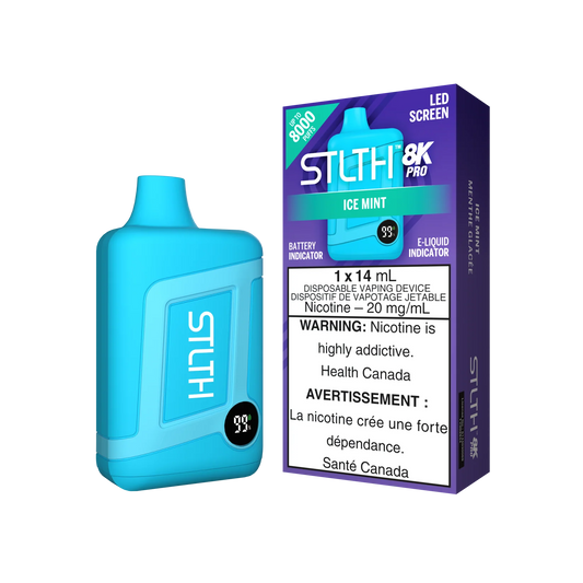 STLTH 8K Pro Ice Mint 14ml (Pack of 5)