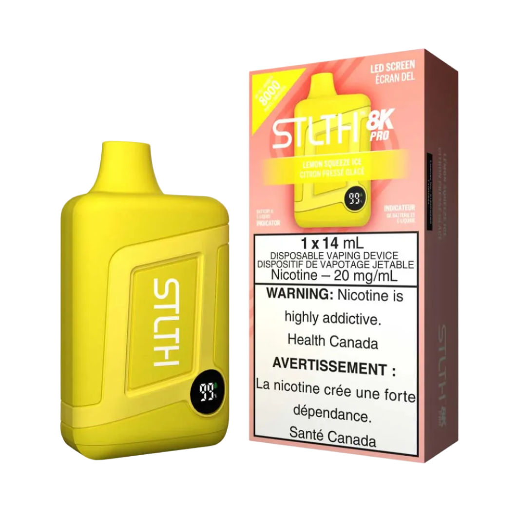STLTH 8K Pro Lemon Squeeze Ice 14ml (Pack of 5)