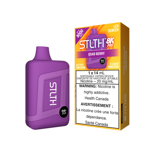 STLTH 8K Pro Quad Berry 14ml (Pack of 5)