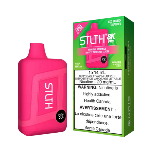 STLTH 8K Pro Tropical Storm Ice 14ml (Pack of 5)