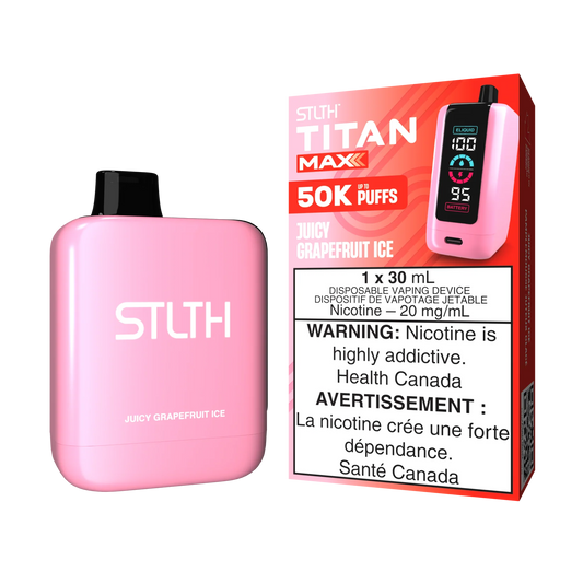 STLTH Titan Max Juicy Grapefruit Ice 50k Puffs (Pack of 4)