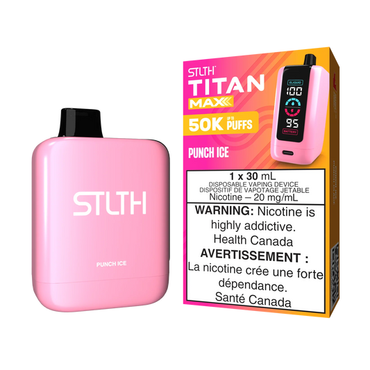 STLTH Titan Max Punch Ice 50k Puffs (Pack of 4)