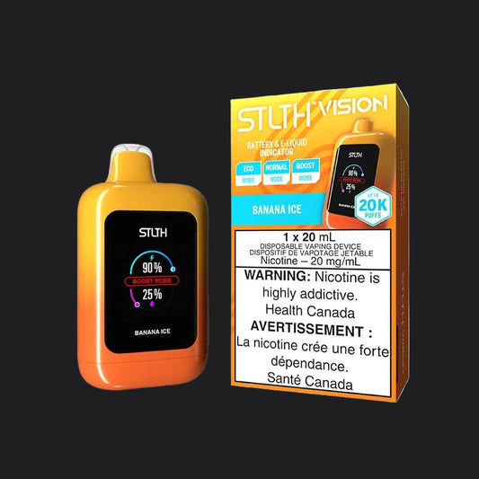 STLTH Vision Banana Ice 20K Puffs 20ml (Pack of 4)
