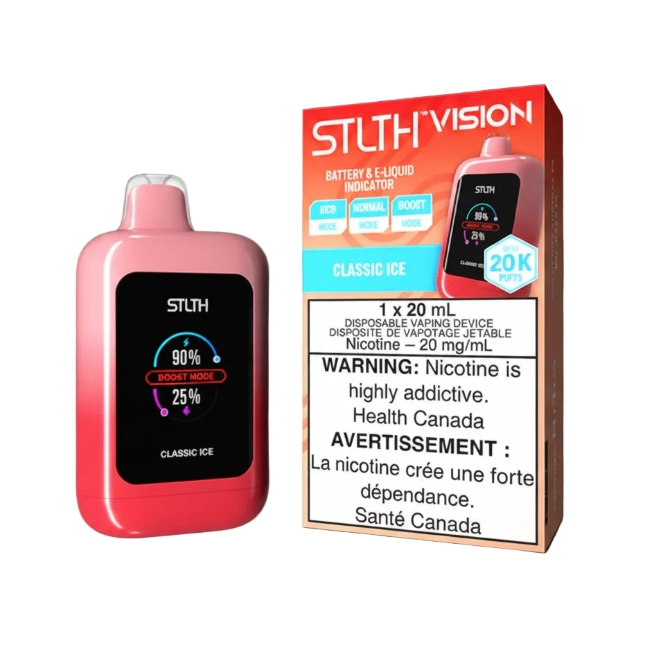 STLTH Vision Classic Ice 20K Puffs 20ml (Pack of 4)