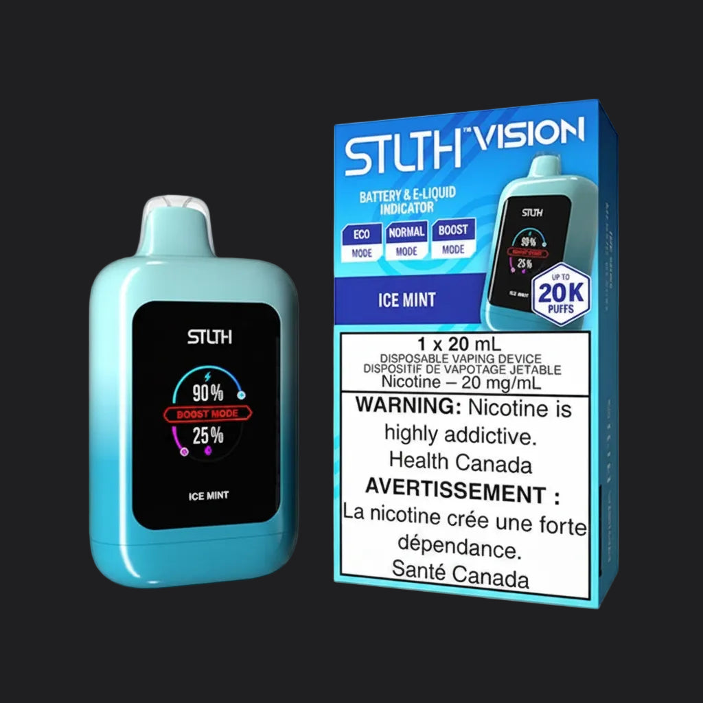 STLTH Vision Ice Mint 20K Puffs 20ml (Pack of 4)