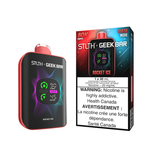 STLTH x GEEK BAR Rocket Ice 80k Puffs 30ml (Pack of 4)