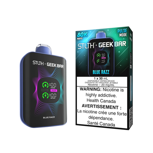 STLTH x GEEK BAR Blue Razz 80k Puffs 30ml (Pack of 4)