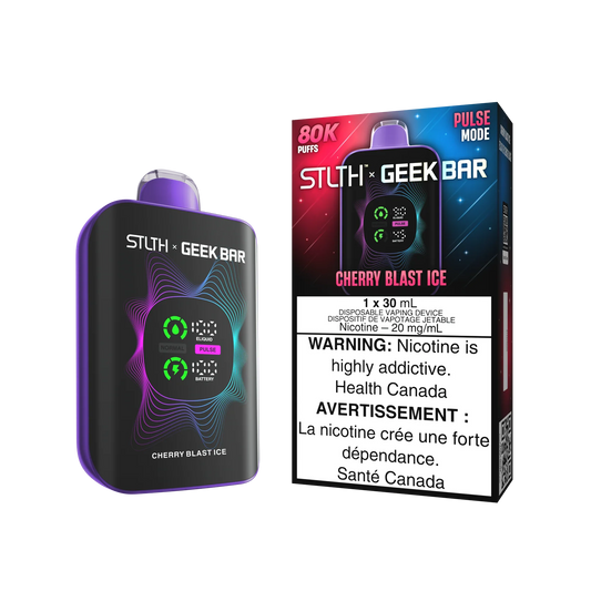STLTH x GEEK BAR Cherry Blast Ice 80k Puffs 30ml (Pack of 4)