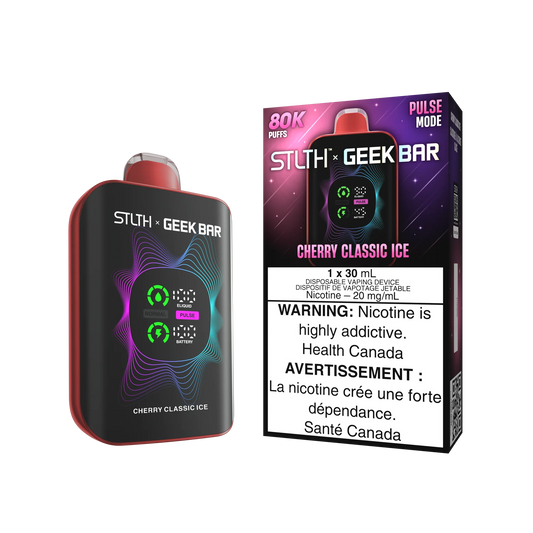 STLTH x GEEK BAR Cherry Classic Ice 80k Puffs 30ml (Pack of 4)