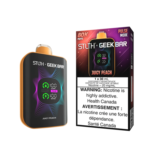 STLTH x GEEK BAR Juicy Peach 80k Puffs 30ml (Pack of 4)