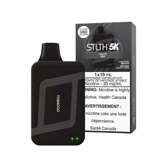 STLTH 5K Puffs Tobacco 10ml (Pack of 5)
