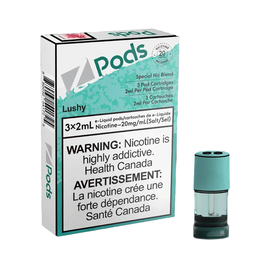 ZPODS Lushy 3x2ml Pod Cartridges (Pack of 5)