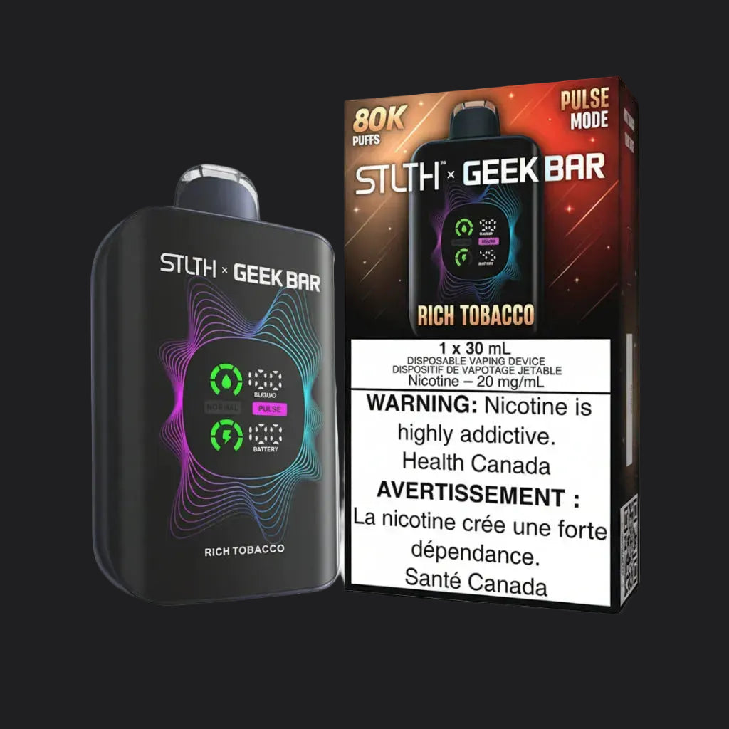 STLTH x GEEK BAR Rich Tobacco 80k Puffs 30ml (Pack of 4)