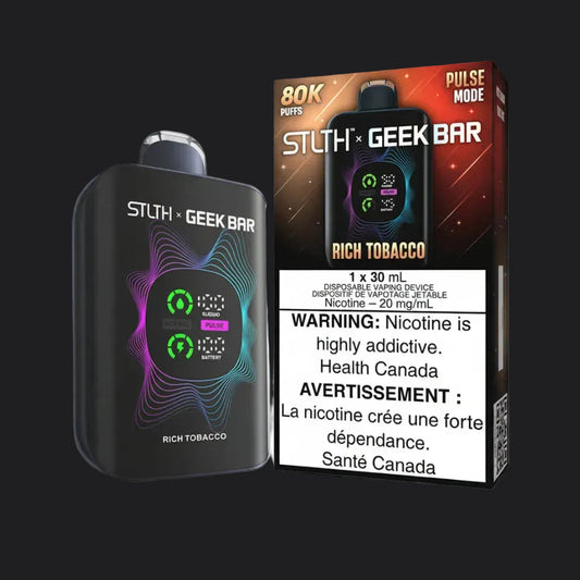 STLTH x GEEK BAR Rich Tobacco 80k Puffs 30ml (Pack of 4)